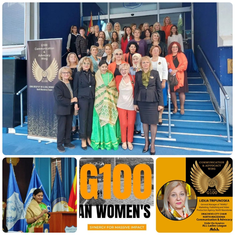 Вкупно 40 успешни жени од Македонија членуваат во Глобалниот клуб на жени лидерки Г 100